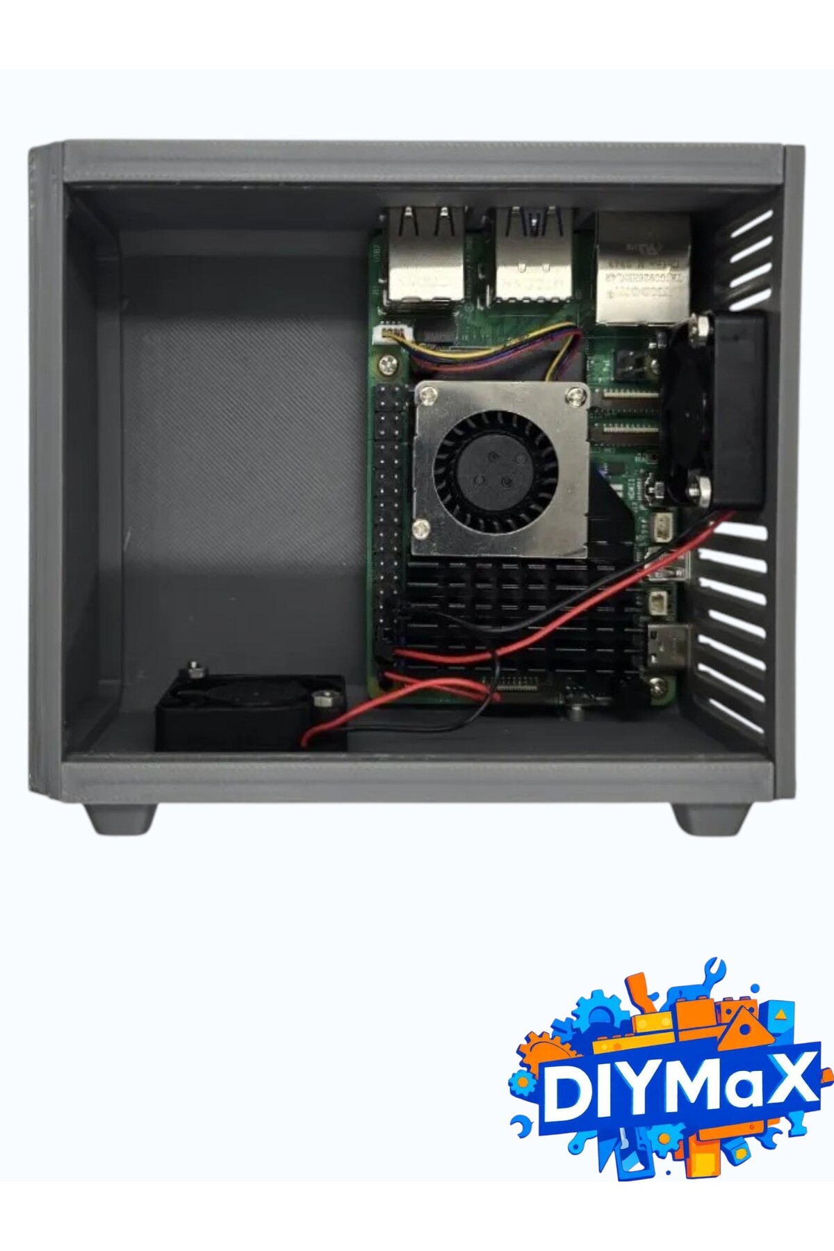 , Şıklık ve Maksimum Soğutma | NR200P Tasarımlı Raspberry Pi 3 Kasası | Fan Yuvalı Mini IT