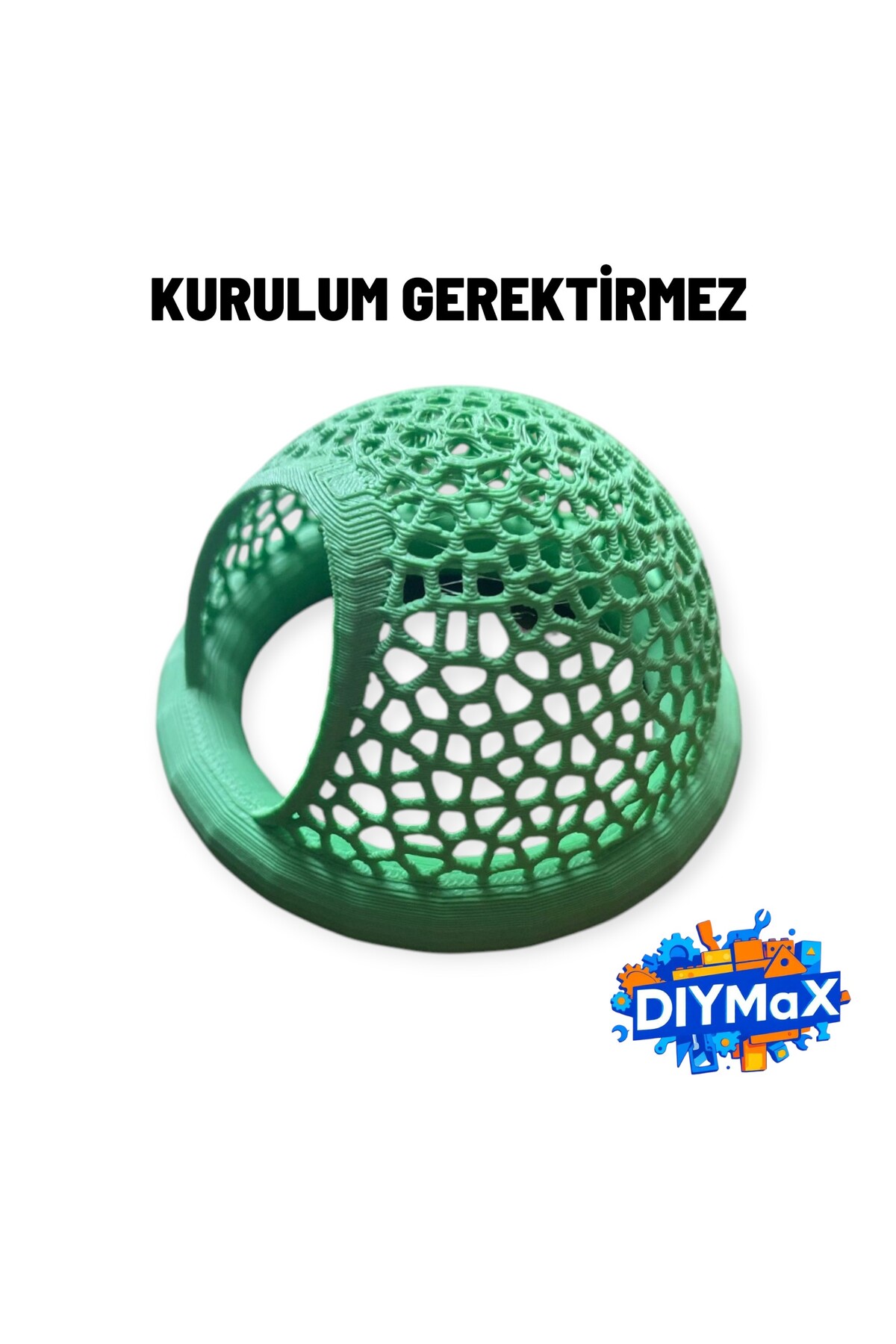 Akvaryum Balıklar için Yüzen Saklanma Alanı YEŞİL RENK