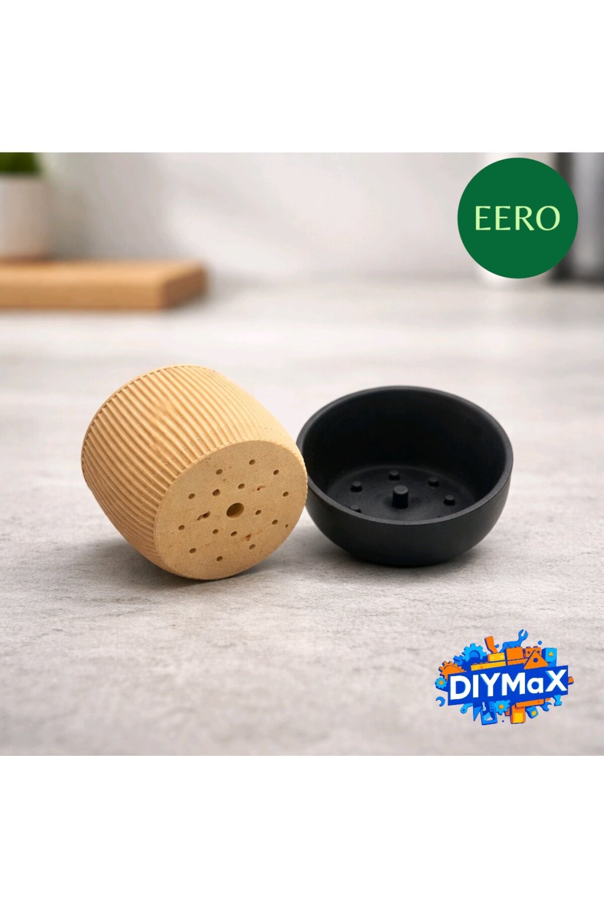 Eero Planter Saksı 8x8 cm Dekoratif Modern Minimal Sukulent Saksısı Kaktüs Saksı