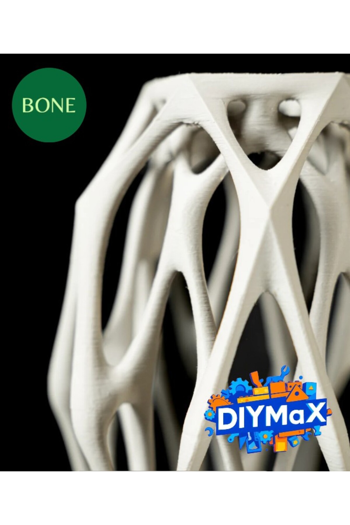 BONE Çiçeklik Vazo 20 cm – Modern Dekoratif Bitki & Çiçek Saksısı Salon Balkon Ofis