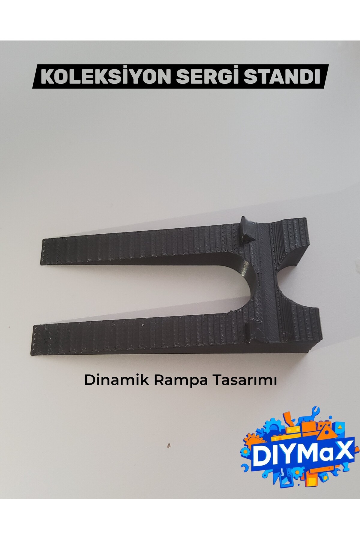 1/64 Ölçek Diecast Araba Rampa Standı – Koleksiyon Sergileme Platformu - 100 ADET